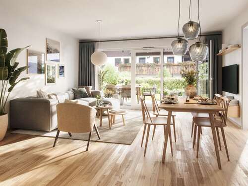 Foto - Wohnung zum Kaufen in Kirchzarten Zarten 396.500,00 € 50.67 m²
