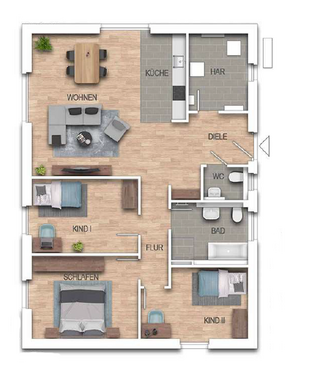 Foto - Haus zum Mieten in Hermannsburg 1.450,00 € 113 m²