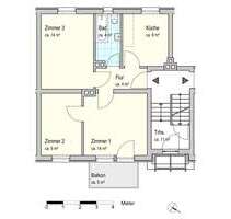 Wohnung zum Mieten in Oldenburg 451,00 € 54.83 m²