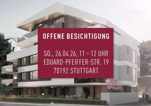 Foto - Wohnung zum Kaufen in Stuttgart Stuttgart-Nord 835.400,00 € 92.6 m²