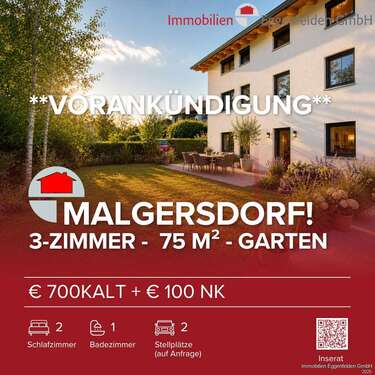 Foto - Wohnung zum Mieten in Malgersdorf 700,00 € 75 m²