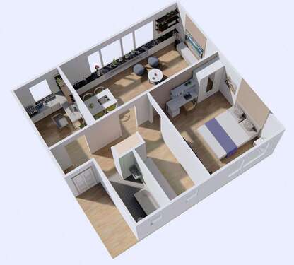 Foto - Wohnen auf Zeit in Köln 1.750,00 €