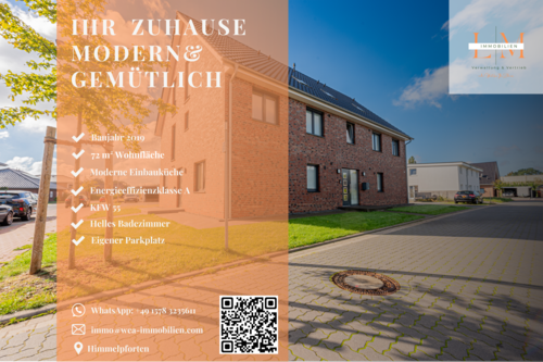 Foto - Wohnung zum Kaufen in Himmelpforten 239.000,00 € 72 m²