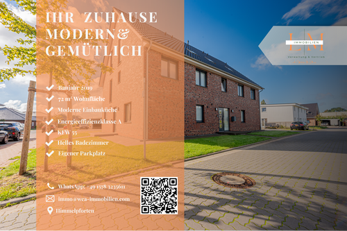 Foto - Wohnung zum Kaufen in Himmelpforten 239.000,00 € 72 m²