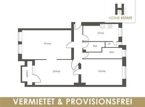 Foto - Wohnung zum Kaufen in Berlin 399.000,00 € 100 m²
