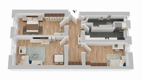 Foto - Wohnung zum Kaufen in Berlin 355.000,00 € 73.64 m²