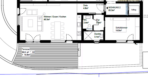Foto - Wohnung zum Mieten in Murnau am Staffelsee 1.790,00 € 83.3 m²