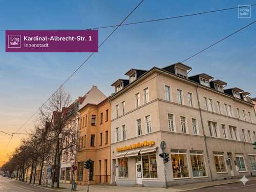 Foto - Wohnung zum Kaufen in Halle 130.000,00 € 83.7 m²