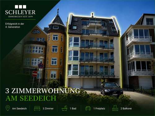 Foto - Wohnung zum Mieten in Cuxhaven 1.300,00 € 74 m²