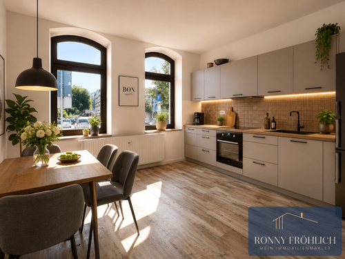 Foto - Wohnung zum Mieten in Thum 400,00 € 77 m²