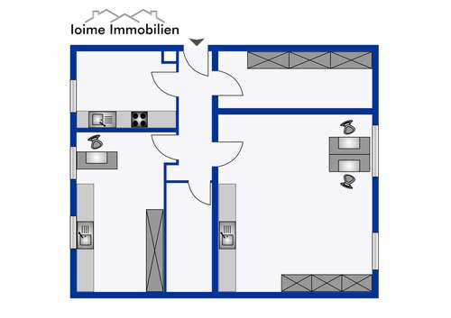 Foto - Büro in Freiburg 690,00 € 55 m²