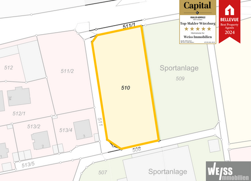 Foto - Grundstück zu verkaufen in Giebelstadt 75.000,00 € 3000 m²
