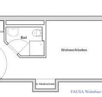 Wohnung zum Mieten in Bonn 365,00 € 21.32 m²