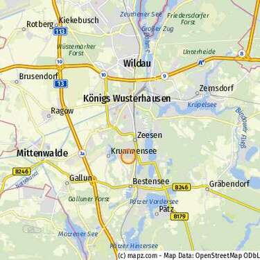 Foto - Grundstück zu verkaufen in Königs Wusterhausen 175.000,00 € 579 m²