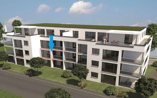 Foto - Wohnung zum Kaufen in Dauchingen 439.500,00 € 133.83 m²