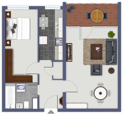 Foto - Wohnung zum Kaufen in Köln 146.400,00 € 64 m²