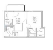 WG-Zimmer in Berlin 1.000,00 € 19 m²