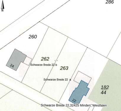 Foto - Grundstück zu verkaufen in Minden 72.675,00 € 765 m²