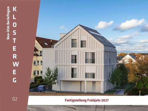 Foto - Wohnung zum Kaufen in Neu-Ulm Burlafingen 344.900,00 € 56.69 m²