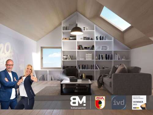 Foto - Wohnung zum Kaufen in Schwabhausen bei Landsberg 400.000,00 € 65.05 m²