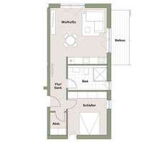 Wohnung zum Kaufen in Bruchsal 319.000,00 € 58.3 m²