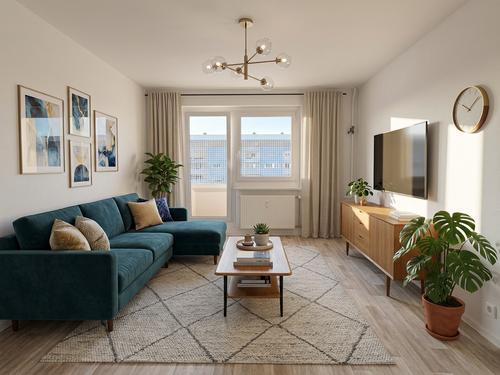 Foto - Wohnung zum Mieten in Plauen 282,00 € 56.3 m²