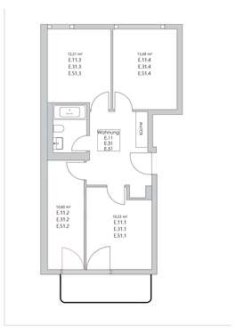 Foto - WG-Zimmer in Berlin 680,00 € 10 m²