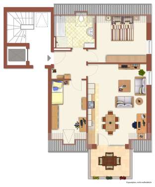 Foto - Wohnung zum Mieten in Hilgertshausen 765,00 € 66 m²