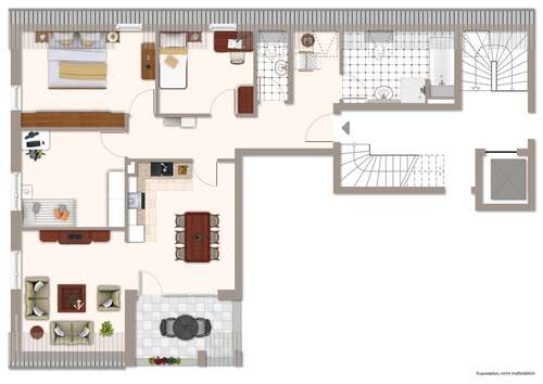 Foto - Wohnung zum Mieten in Hilgertshausen 1.095,00 € 95 m²