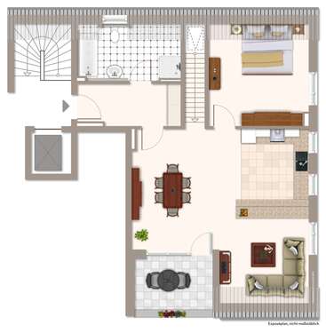 Foto - Wohnung zum Mieten in Hilgertshausen 875,00 € 76 m²