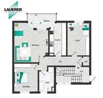 Wohnung zum Mieten in Herzogenaurach 830,00 € 76 m²