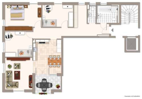 Foto - Wohnung zum Mieten in Hilgertshausen 1.275,00 € 110 m²