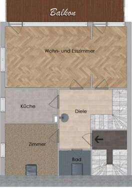 Foto - Wohnung zum Kaufen in Hamburg 549.000,00 € 134 m²