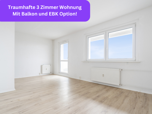 Foto - Wohnung zum Mieten in Halle 485,00 € 60 m²