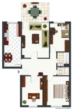 Foto - Wohnung zum Kaufen in Wittlich 209.000,00 € 87 m²