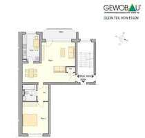 Wohnung zum Mieten in Essen 460,00 € 64.53 m²