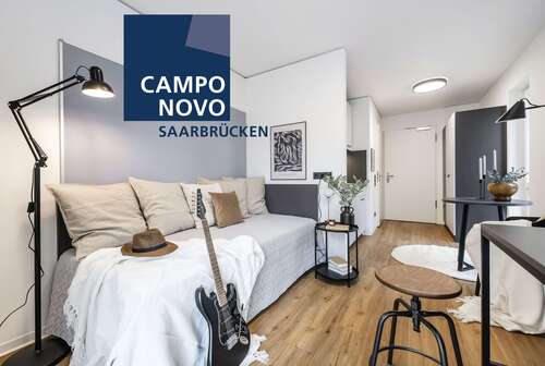 Foto - Wohnung zum Mieten in Saarbrücken 400,00 € 21.34 m²