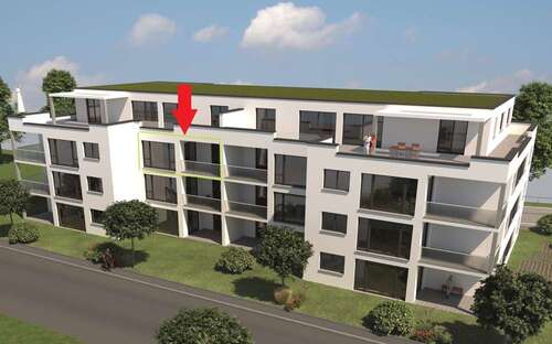 Foto - Wohnung zum Kaufen in Dauchingen 449.500,00 € 133.83 m²