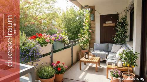 Foto - Wohnung zum Mieten in Düsseldorf 950,00 € 75 m²