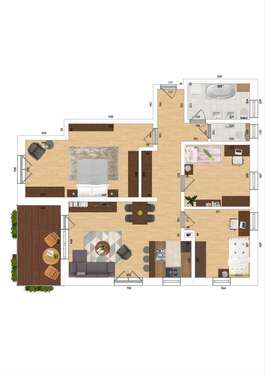 Foto - Wohnung zum Kaufen in Widdern 400.423,00 € 105.2 m²