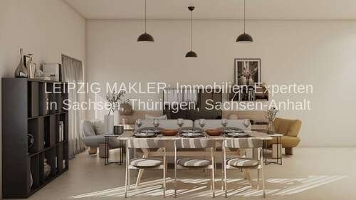 Foto - Wohnung zum Kaufen in Borsdorf 298.795,00 € 85.37 m²