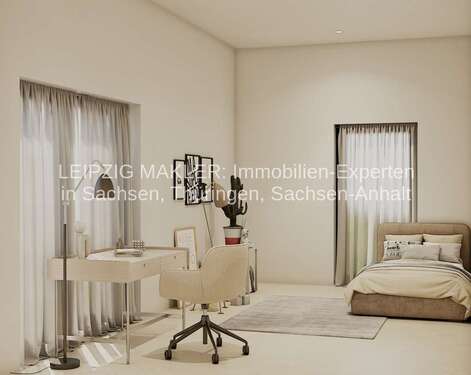 Foto - Wohnung zum Kaufen in Borsdorf 299.068,00 € 106.81 m²