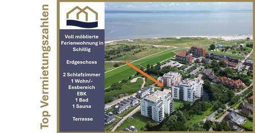 Foto - Wohnung zum Kaufen in Wangerland 299.000,00 € 77.27 m²