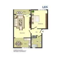 Wohnung zum Mieten in Bergkamen 419,00 € 52.3 m²