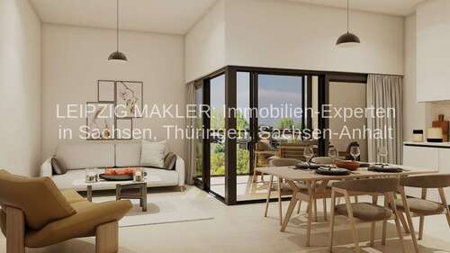 Foto - Wohnung zum Kaufen in Borsdorf 334.740,00 € 95.64 m²