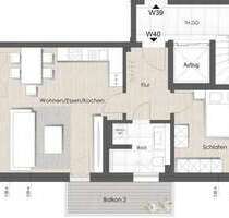 Wohnung zum Mieten in Bad Vilbel 1.270,00 € 58 m²