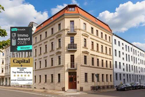 Foto - Wohnung zum Kaufen in Leipzig 219.000,00 € 60 m²