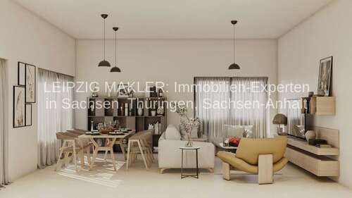 Foto - Wohnung zum Kaufen in Borsdorf 303.275,00 € 86.65 m²