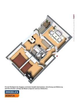 Foto - Wohnung zum Mieten in Solingen 719,00 € 73 m²
