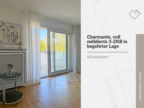 Foto - Wohnung zum Mieten in Wiesbaden 1.550,00 € 78 m²